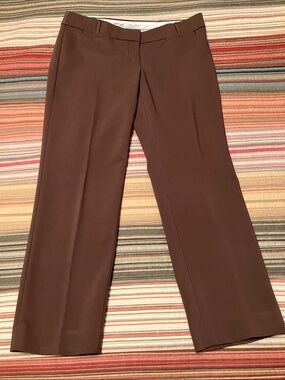 Loft cotton low rise dress pants